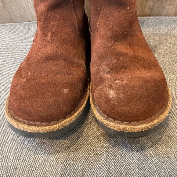 Birkenstock Brown Suede Women's Boots - Picture 4 of 13